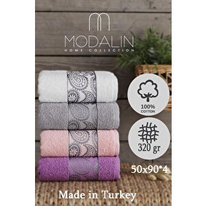 50x90 Şal 4'lü Havlu