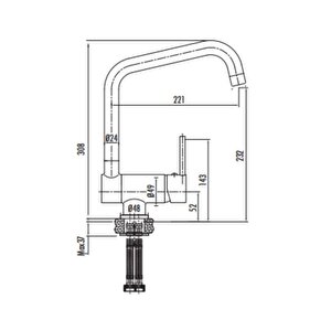 Creavit Mf8600 Mutfak Armatürü