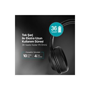 Ttec Soundmax 2  5.0 Bluetooth Katlanabilir Kulaküstü Kablosuz Kulaklık
