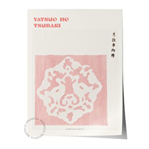 Yatsuo No Tsubaki Poster - Yatsuo No Tsubaki Tasarımları - Sanat Serisi - Çerçevesiz Duvar Tablosu - Parlak Ve Kalın Fine Art Kağı Renkli