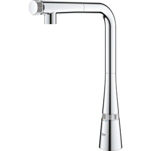 Grohe Eviye Bataryası Spiralli Smartcontrol Zedra Krom - 31593002