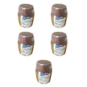 Dolphin Muffin Kağıt Karton Altın Kahve Cupcake Kek Kalıbı Kapsülü Kabı - 25 Adetlik 5 Paket