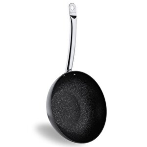 A2837 Proline Nero Wok Tava 30x8,6 Cm