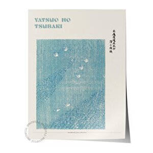 Yatsuo No Tsubaki Poster - Yatsuo No Tsubaki Tasarımları - Sanat Serisi - Çerçevesiz Duvar Tablosu - Parlak Ve Kalın Fine Art Kağı