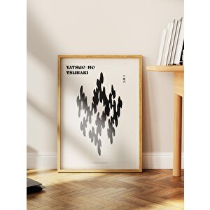 Yatsuo No Tsubaki Poster - Yatsuo No Tsubaki Tasarımları - Sanat Serisi - Çerçevesiz Duvar Tablosu - Parlak Ve Kalın Fine Art Kağı 70x100 cm