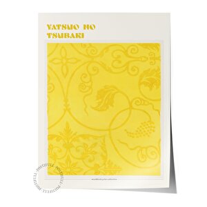 Yatsuo No Tsubaki Poster - Yatsuo No Tsubaki Tasarımları - Sanat Serisi - Çerçevesiz Duvar Tablosu - Parlak Ve Kalın Fine Art Kağı Renkli