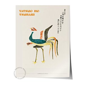 Yatsuo No Tsubaki Poster - Yatsuo No Tsubaki Tasarımları - Sanat Serisi - Çerçevesiz Duvar Tablosu - Parlak Ve Kalın Fine Art Kağı 13x18 cm