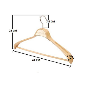 15 Adet Yüksek Kalite 44 Cm Ahşap Askı Ceket Askısı Takım Elbise Askısı Ahşap Elbise Askısı