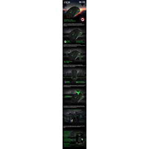 Inca Kms Gaming Sessiz Mouse Img-gt12 Img-gt12