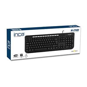 Inca Ik-274qu /usb Multimedia Black Lazer Print Teknoloji Klavye Kl Inca Ik-274qu