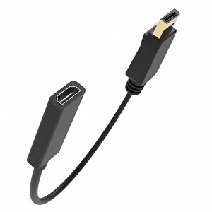 INCA IDTH-07 Displayport erkek , HDMI Dişi çıkış 20 cm 4K Ultra HD 60Hz 3840×2160 çözünürlük