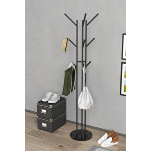 Retohome Ayaklı 9 Kancalı Metal Askılık 5111