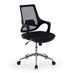 Skagen Çalışma Koltuğu | Ofis Sandalyesi | Metal Ayaklı Siyah