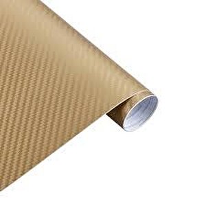 Altın Karbon Folyo Havakanallı 152 Cm X 1 Mt