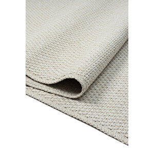 Rusticana 3106 Naturel Jüt Halı Modern Örme Yolluk Kilim 160x500 cm