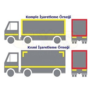 3m 983-72 Kırmızı Reflektif Şerit Bant 55 Mm X 50 Mt