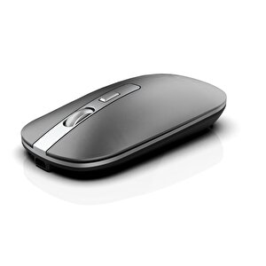 Inca Iwm-531rg Bluetooth Kablosuz Optik Metalik Gri Mouse