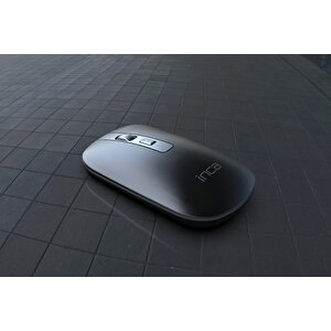 Inca Iwm-531rg Bluetooth Kablosuz Optik Metalik Gri Mouse