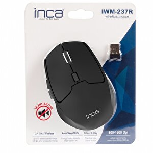 Inca Iwm-237r 600-1600dpi 4 Level Silent Wireless Mouse