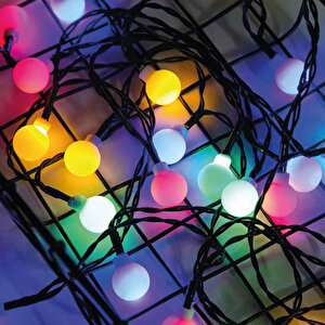 Orbus Renkli Top Led Işık Zinciri Orb-rnkltpled Küçük Toplar