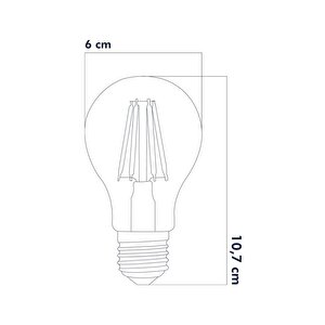Lambam Led Ampul 4w 3200k E27 (gün Işığı)