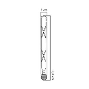 Rustik Led Ampul E27 4w 2500k Gün Işığı