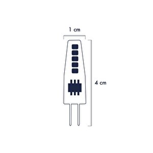 Cob Led Ampul G4 2w 3000k Erd-266