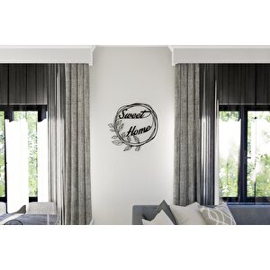 M&c Concept Sweet Home Metal Duvar Panosu - Siyah