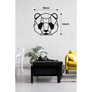 M&c Concept Panda Metal Duvar Panosu - Siyah