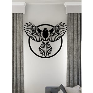 M&c Concept Eagle Metal Duvar Tablosu  - Siyah