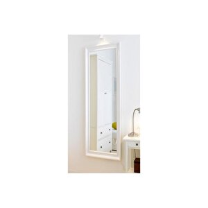 Beyaz Banyo Salon Antre Koridor Şifonyer Komodin Duvar Boy Aynası
