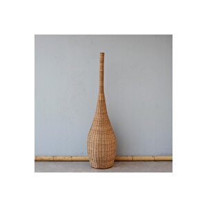 Bambu & Rattan Handmade Konik Dekoratif Lambader 40x155cm