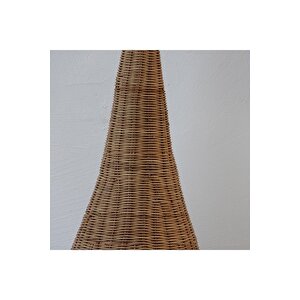 Bambu & Rattan Handmade Konik Dekoratif Lambader 40x155cm