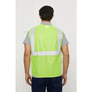 Orange Safety Mühendis Tipi İkaz Yeleği (sari)