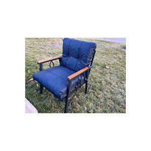 Transparan 2+1+1 Bahçe Mobilyası Balkon Takımı