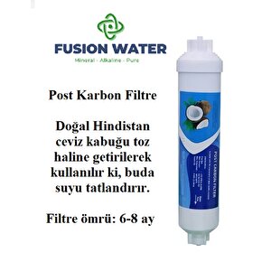Tezgahaltı Tüm Su Arıtma Cihazları Için Tatlandırıcı Karbon Filtre/ Post Carbon Filter