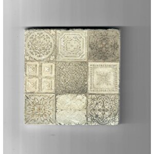 Dekoratif Figürlü Doğal Taş Banyo Gider Kapağı Süsü Tekli 10x10 Cm