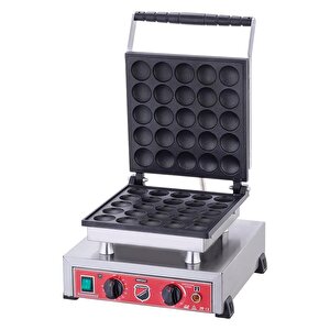 Işıkgaz Silver Elektrikli Tekli Yuvarlak Bubble Waffle Makinesi