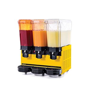 Klasik Triple 30+30+30 Lt Fıskiyeli Soğuk İçecek Makinesi 60-sssy