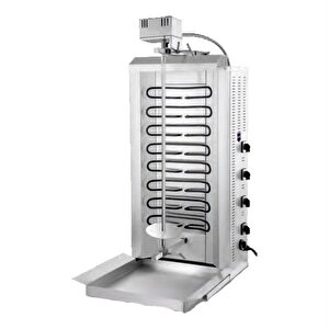 Üstten Motorlu 4'lü Açık Isıtıcılı Elektrikli Döner Ocağı