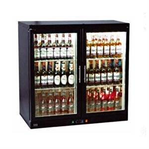 Karacasan Çift Kapılı Set Üstü Bar Arkası Şişe Soğutucu Buzdolabı