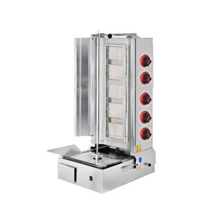 Csa Karacasan  Tüplü 5 Radyanlı Alttan Motorlu Döner Ocağı Makinesi