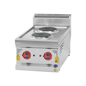 Csa Karacasan  600 Seri Set Üstü Elektrikli İki Gözlü Ocak
