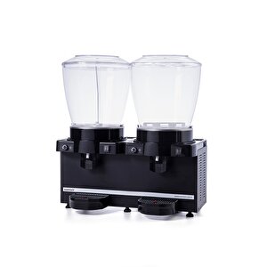 Panoramik Twin 22+22 Lt Fıskiyeli-karıştırıcılı Soğuk İçecek Makinesi Sm44-ab