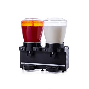 Panoramik Twin 22+22 Lt Fıskiyeli-karıştırıcılı Soğuk İçecek Makinesi Sm44-ab