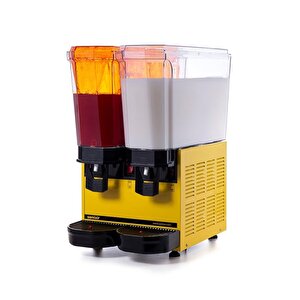 Klasik Twin 20+20 Lt Fıskiyeli-karıştırıcılı Soğuk İçecek Makinesi 40-smy