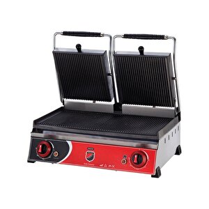 Işıkgaz Silver Elektrikli Döküm Çift Kapak 20 Dilim Tost Makinesi