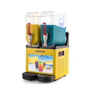 Twin Allure Çiftli 12+12 Lt Slush Buzlaş Karlamaç Makinesi Slush-24-ya
