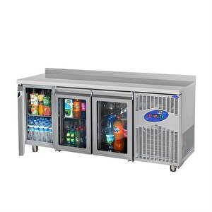 Csa Karacasan  400 Lt Üç Kapılı 600'lük Tezgah Tipi Buzdolabı