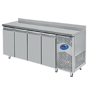 Csa Karacasan 632 Lt (430 Çelik) 240 Cm Dört Kapılı 700'lük Tezgah Tipi Buzdolabı